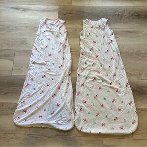 Kyte Sleep Bags Unicorns Bundle of 2 size L TOG 1 and 0.5